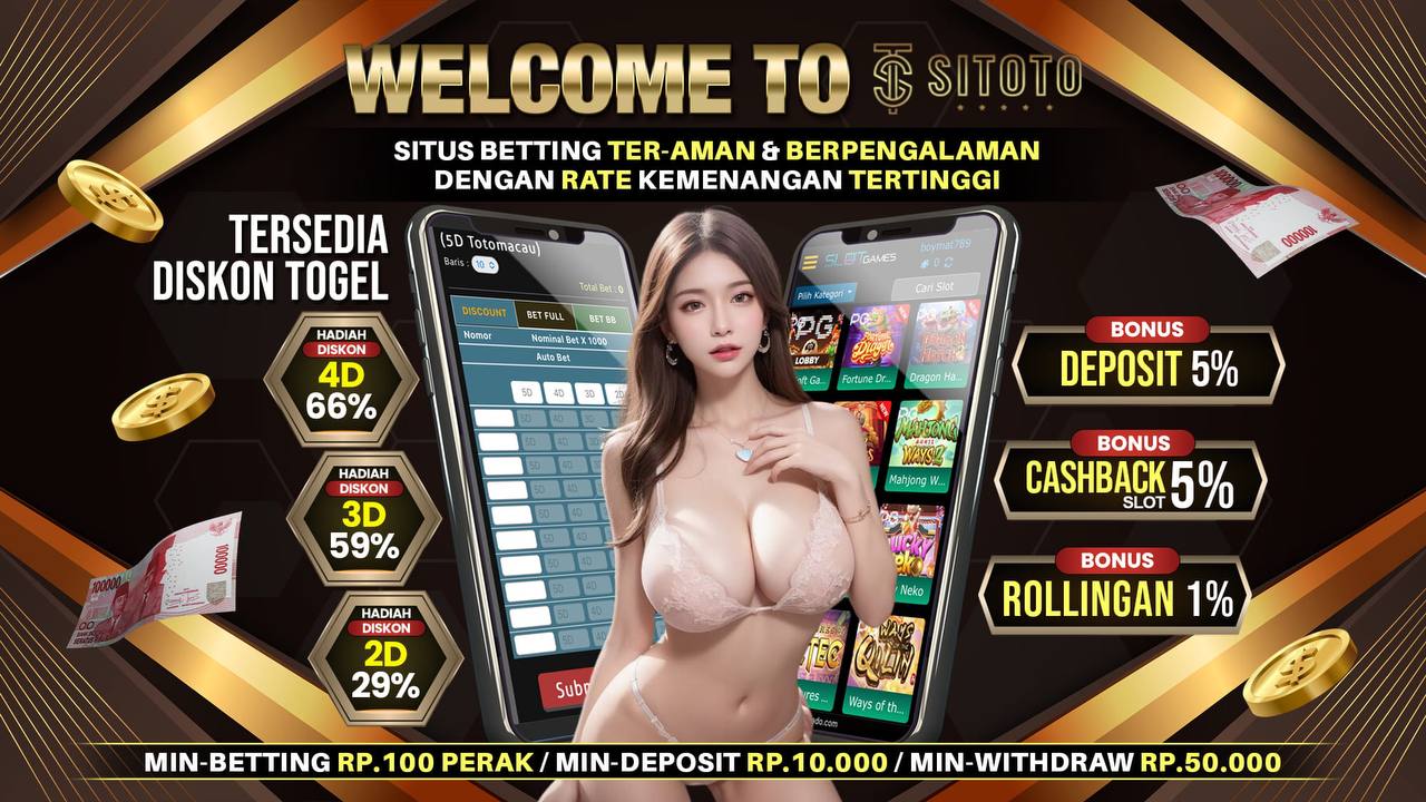 SITOTO : Agen Togel Online Slot 4D Gacor Hari Ini & Bandar Togel Terpercaya

